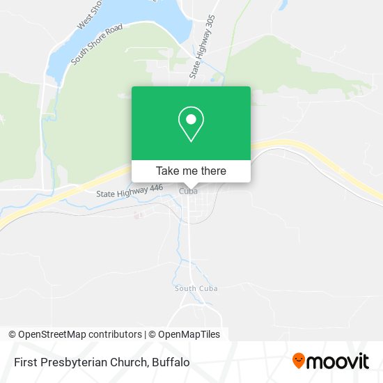 First Presbyterian Church map