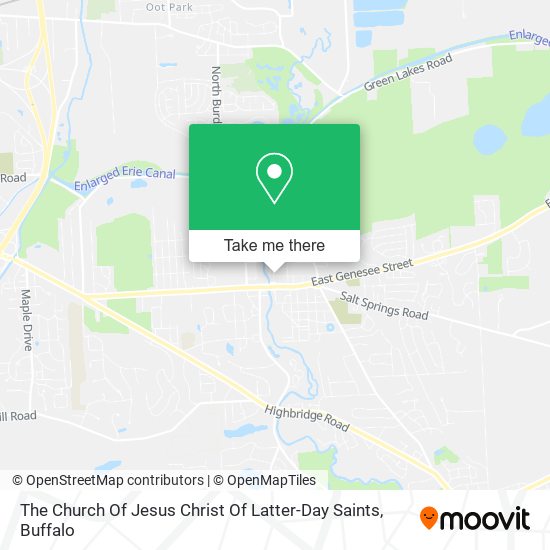 The Church Of Jesus Christ Of Latter-Day Saints map