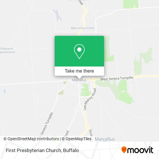 First Presbyterian Church map