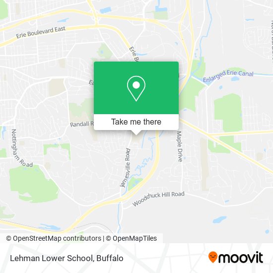 Mapa de Lehman Lower School