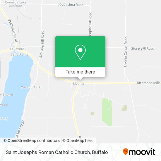 Mapa de Saint Josephs Roman Catholic Church