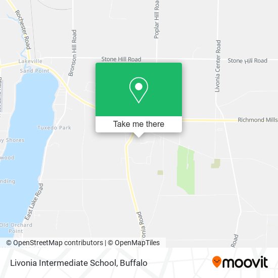 Mapa de Livonia Intermediate School