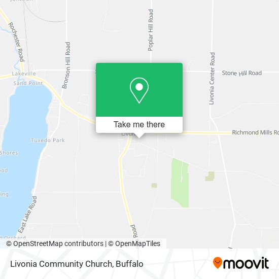 Mapa de Livonia Community Church