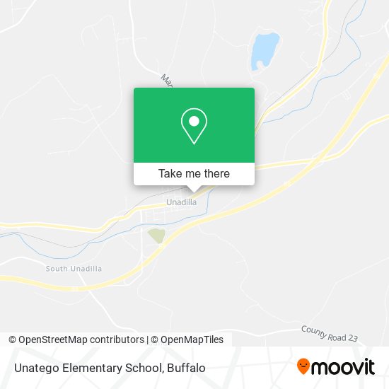 Unatego Elementary  School map