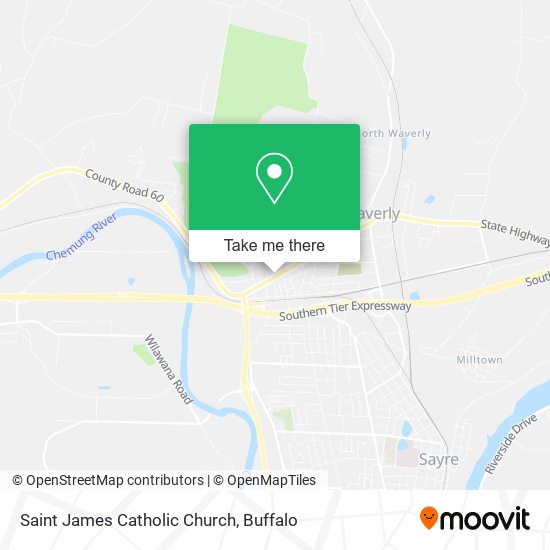 Mapa de Saint James Catholic Church
