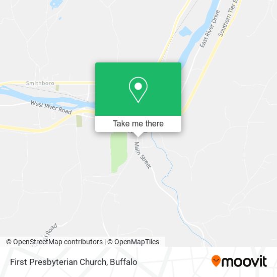 First Presbyterian Church map