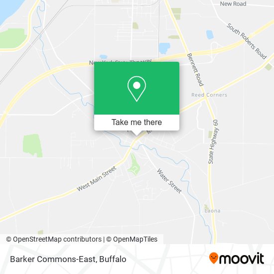 Barker Commons-East map