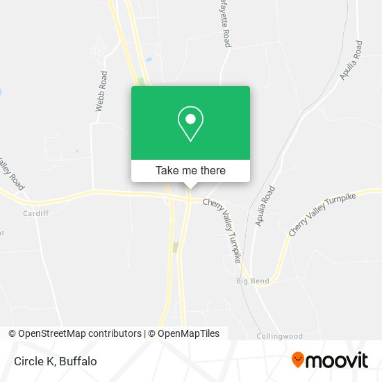 Mapa de Circle K
