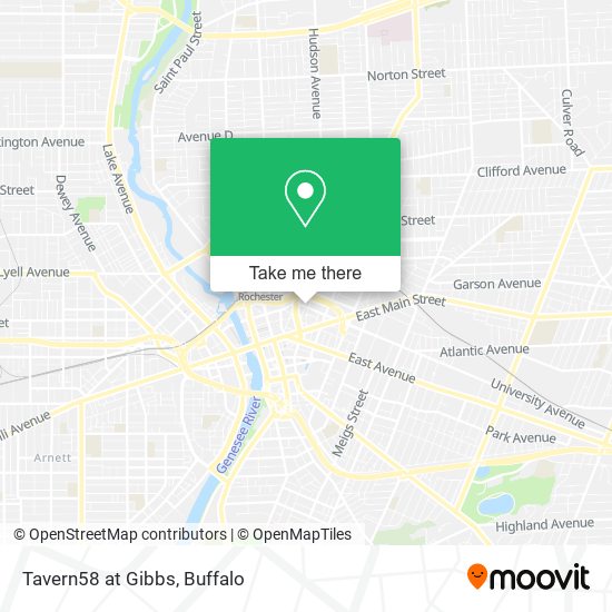 Mapa de Tavern58 at Gibbs