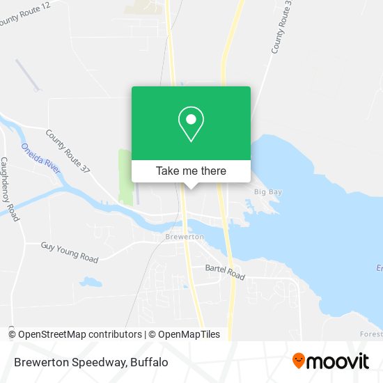 Brewerton Speedway map