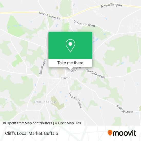 Cliff's Local Market map