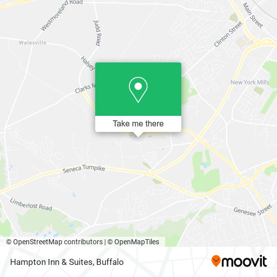 Mapa de Hampton Inn & Suites