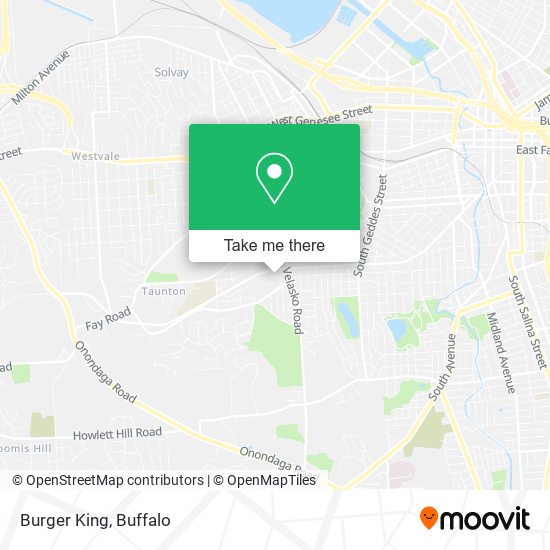 Burger King map