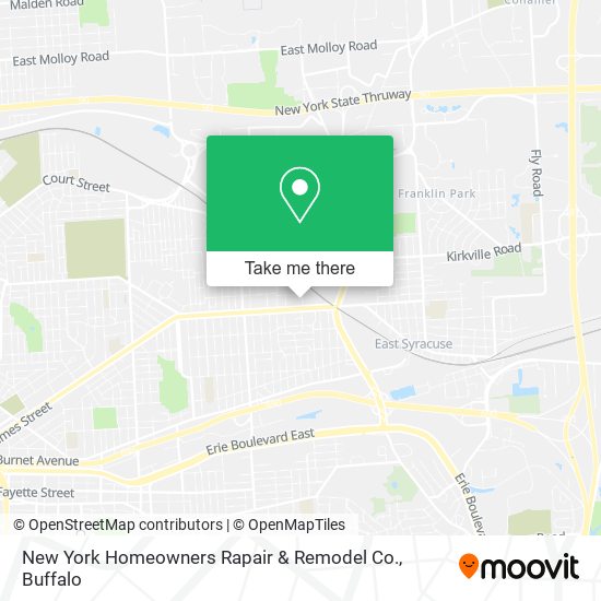 Mapa de New York Homeowners Rapair & Remodel Co.