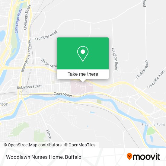 Mapa de Woodlawn Nurses Home