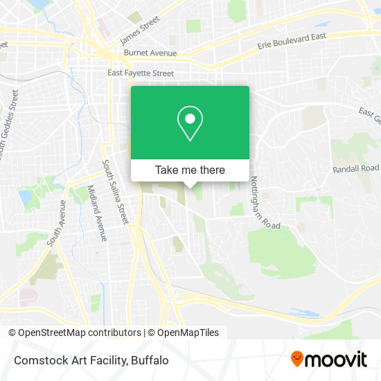 Comstock Art Facility map