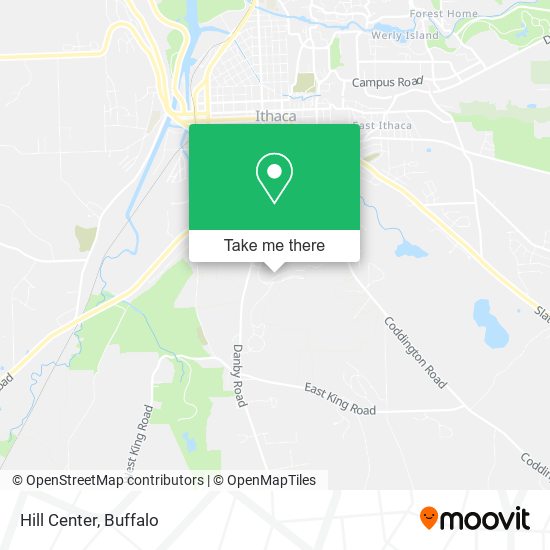 Mapa de Hill Center