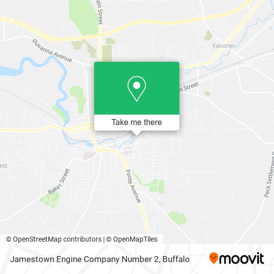 Jamestown Engine Company Number 2 map