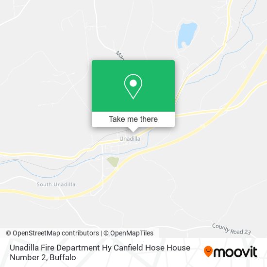 Unadilla Fire Department Hy Canfield Hose House Number 2 map