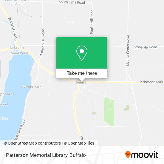 Mapa de Patterson Memorial Library