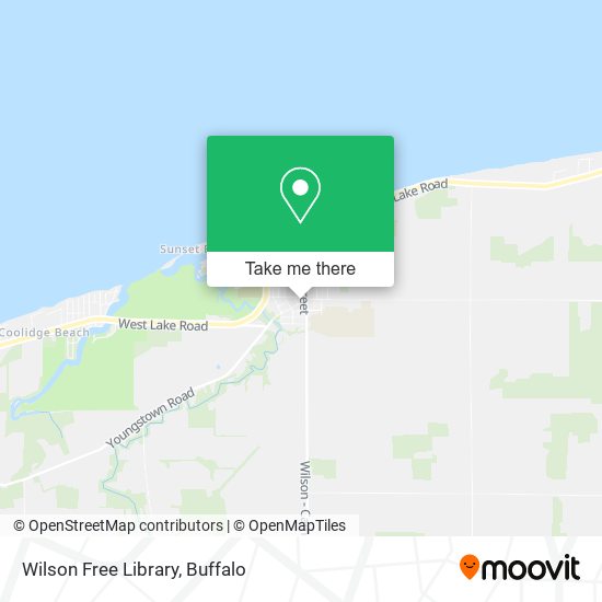 Wilson Free Library map