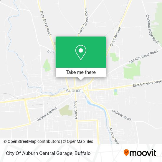 Mapa de City Of Auburn Central Garage