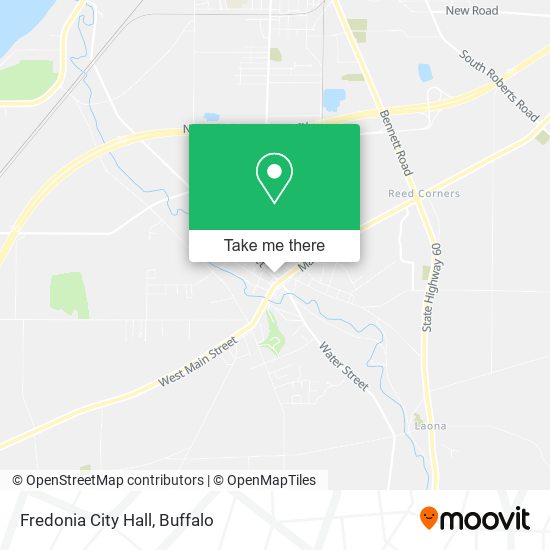 Mapa de Fredonia City Hall