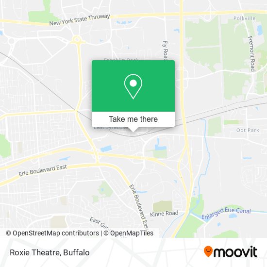 Roxie Theatre map