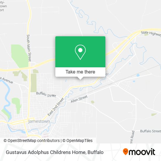Gustavus Adolphus Childrens Home map