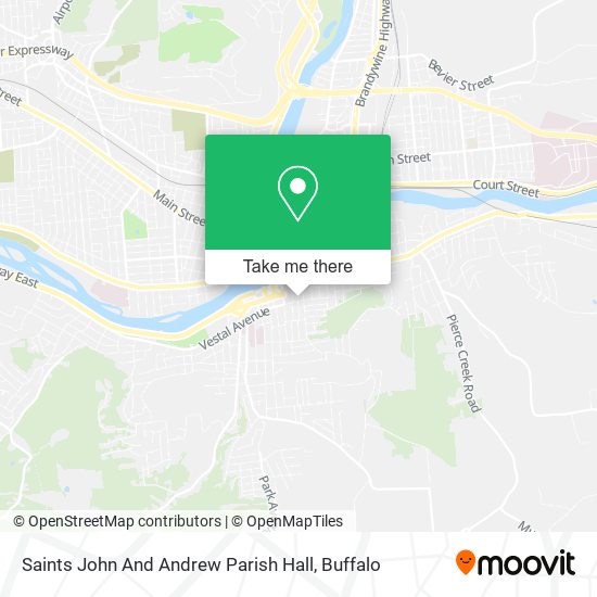 Saints John And Andrew Parish Hall map