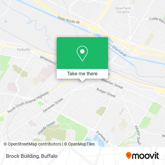 Mapa de Brock Building