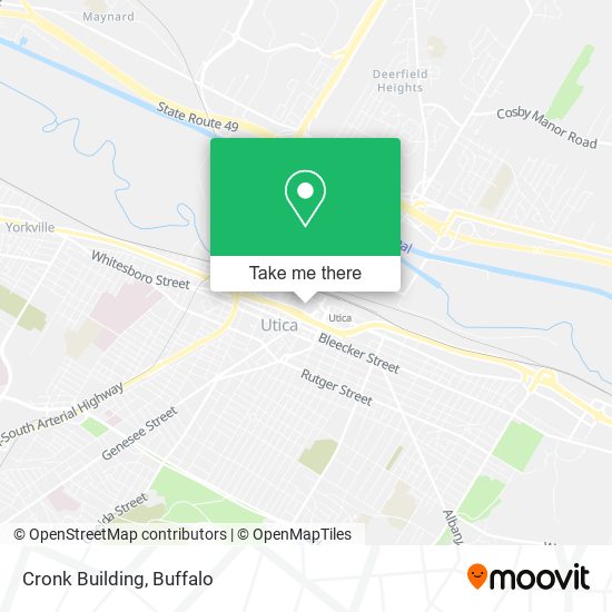Mapa de Cronk Building
