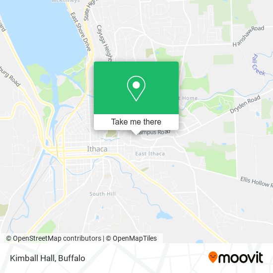 Mapa de Kimball Hall