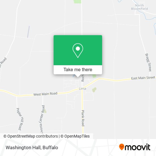 Mapa de Washington Hall