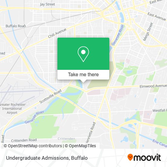 Undergraduate Admissions map