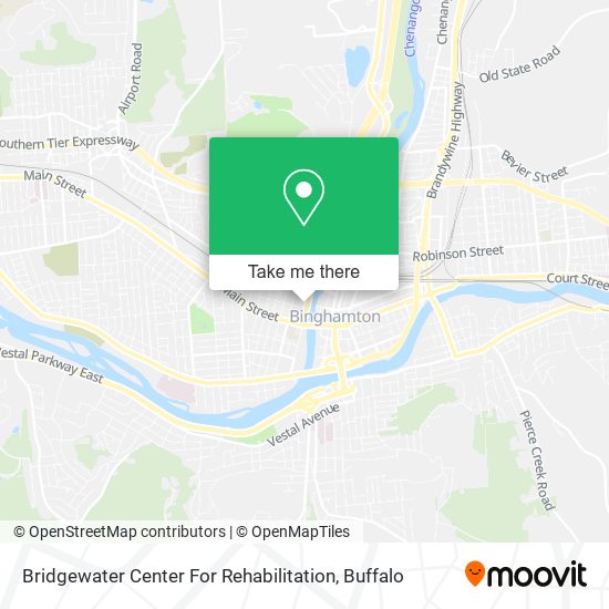 Mapa de Bridgewater Center For Rehabilitation