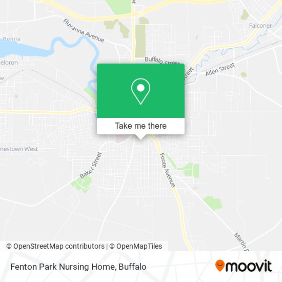 Fenton Park Nursing Home map