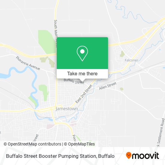 Mapa de Buffalo Street Booster Pumping Station