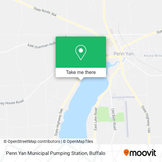 Mapa de Penn Yan Municipal Pumping Station