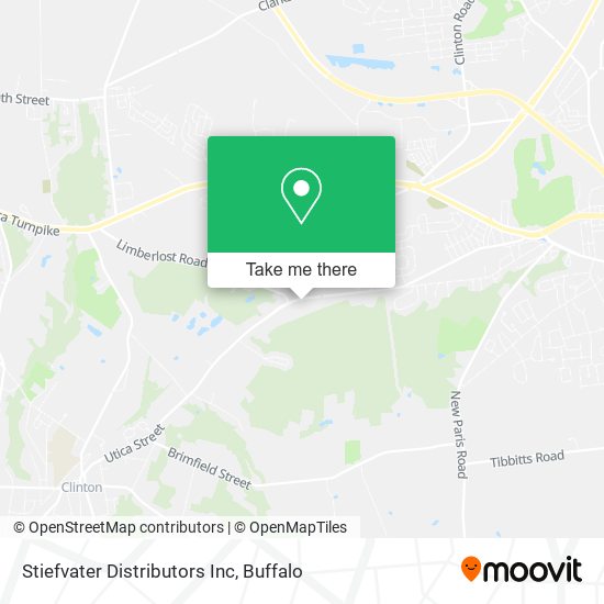 Stiefvater Distributors Inc map