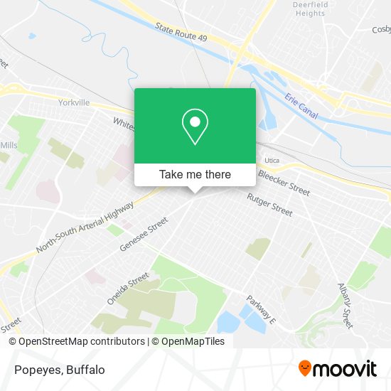 Popeyes map