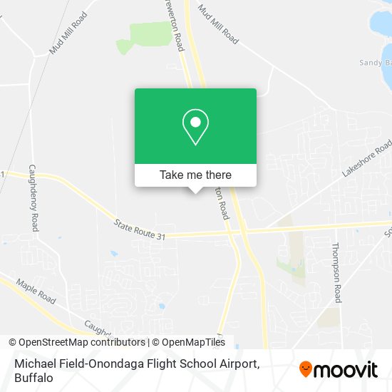 Mapa de Michael Field-Onondaga Flight School Airport