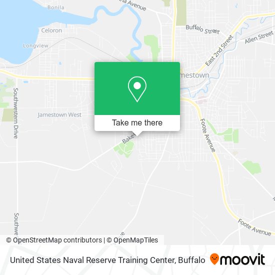 United States Naval Reserve Training Center map