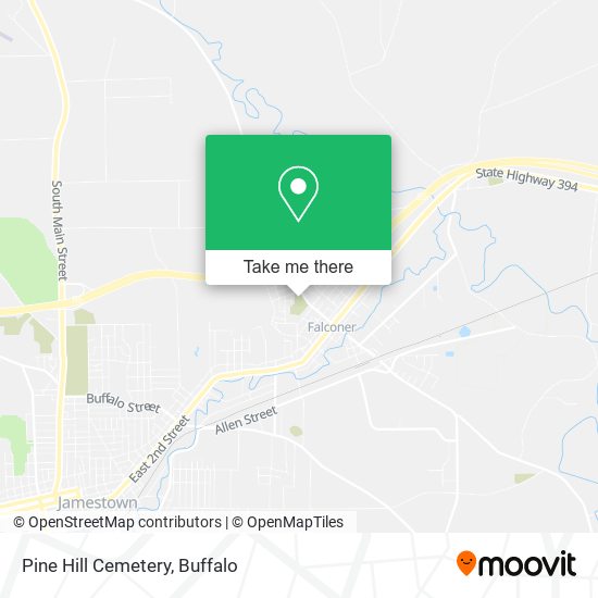 Mapa de Pine Hill Cemetery