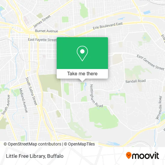 Little Free Library map