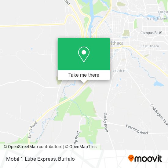 Mapa de Mobil 1 Lube Express