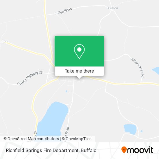 Richfield Springs Fire Department map