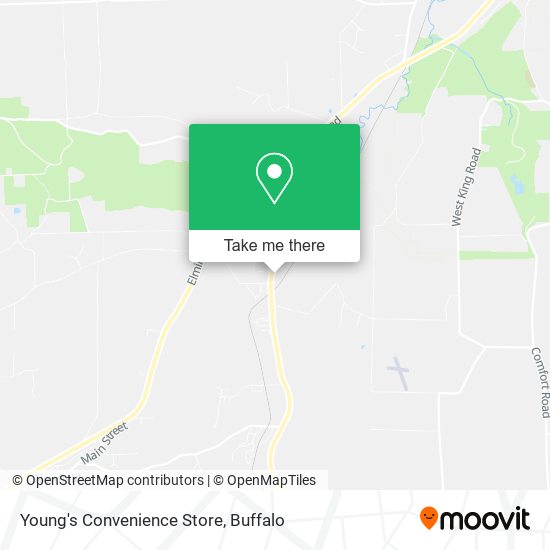 Young's Convenience Store map