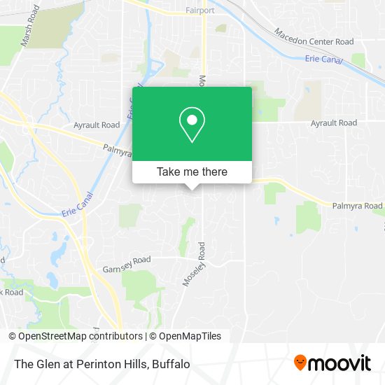 Mapa de The Glen at Perinton Hills