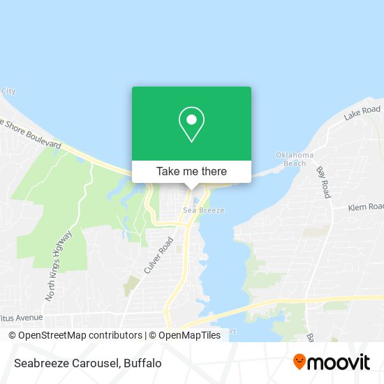 Mapa de Seabreeze Carousel